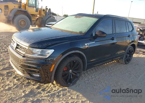 2021 Volkswagen Tiguan 2.0T Se/2.0T Se R-Line Black/2.0T Sel z USA, uszkodzony, nr VIN 3VV3B7AX7MM057635